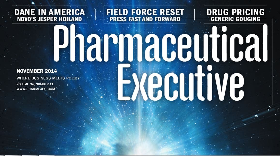pharmaceutical executive nov 2014
