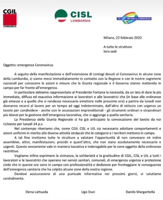 Modello lettera cambio orario di lavoro